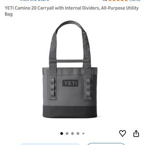 YETI Camino 20 Carryall in Gray